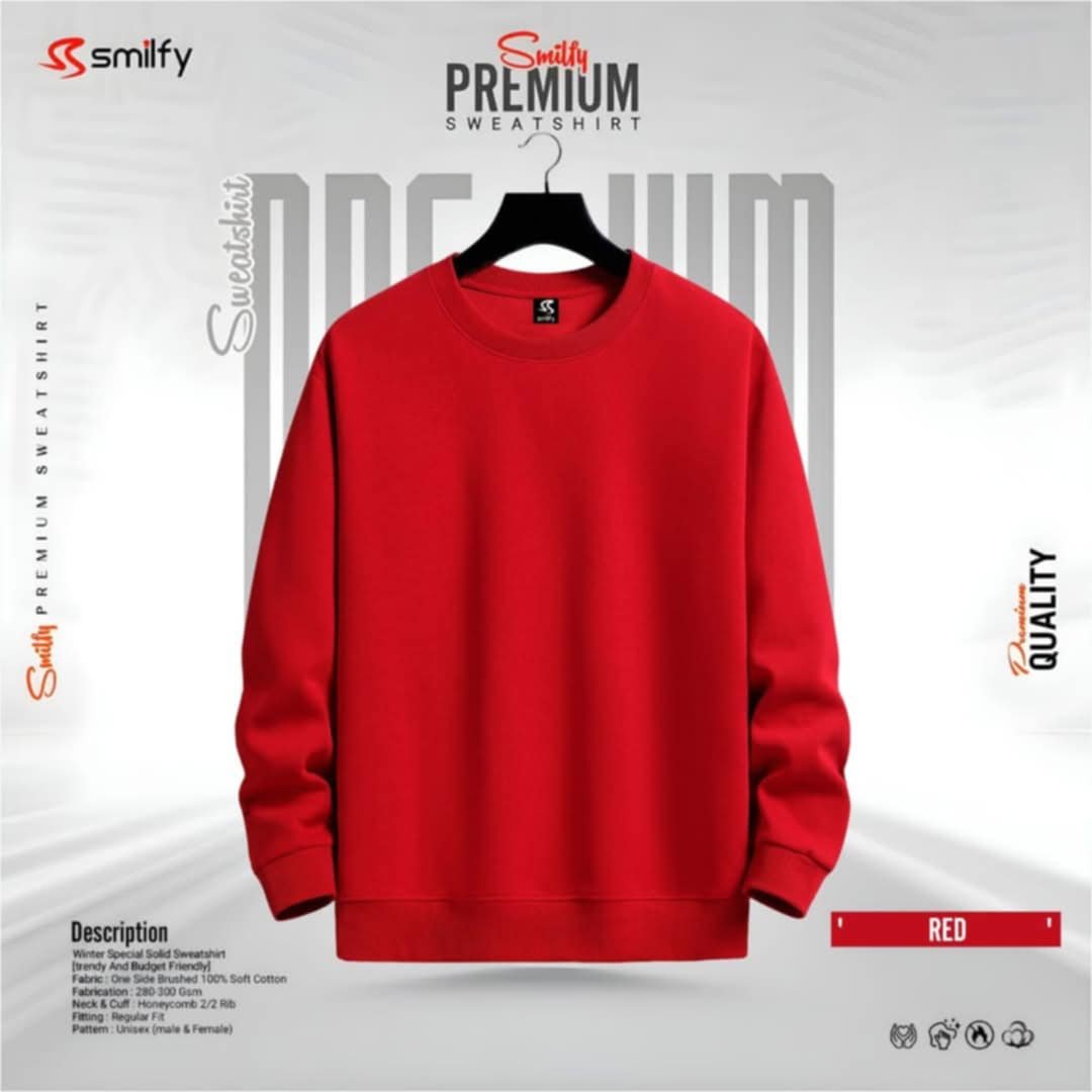 Red Sweat Tshirt