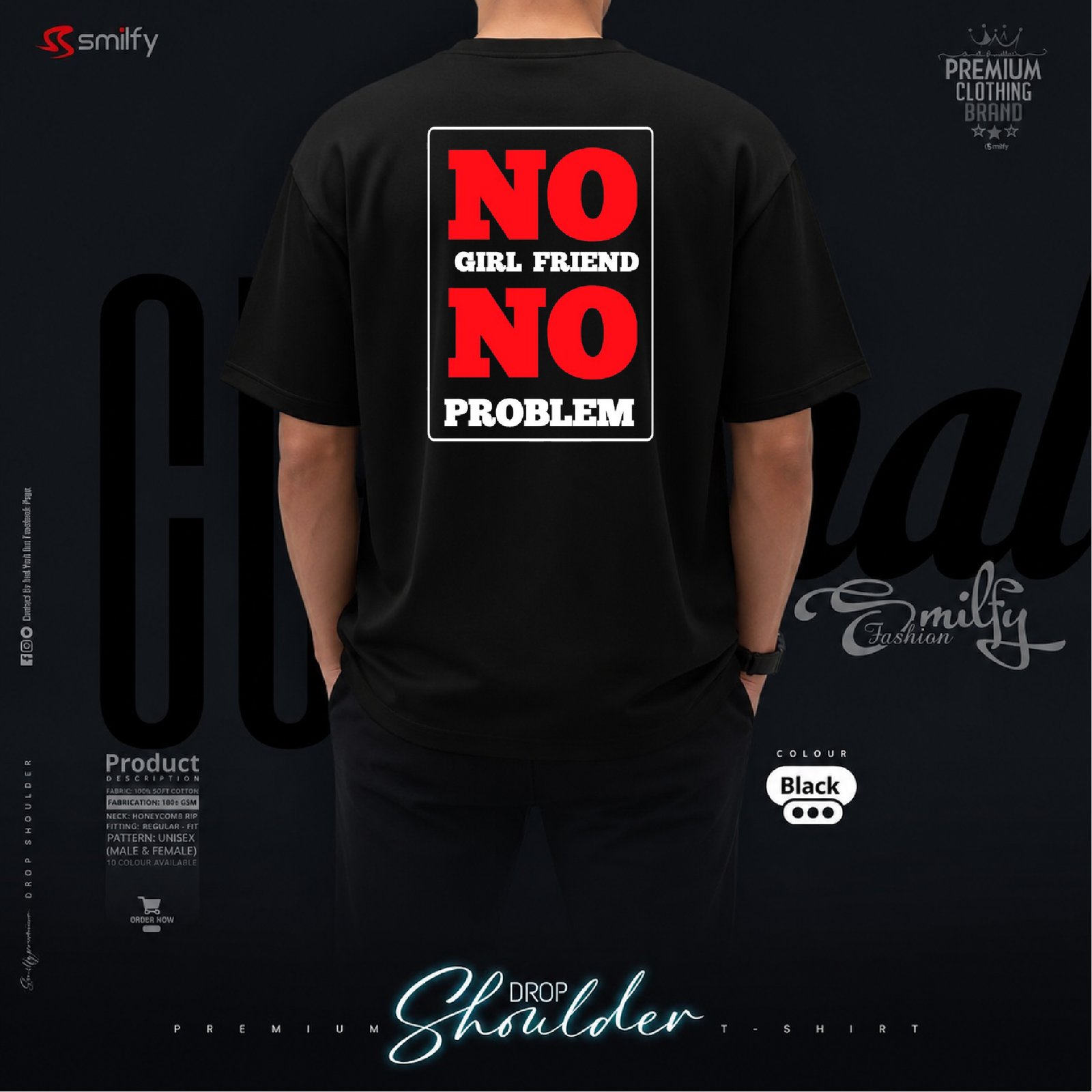 <br>đđĢđĸđ§đđđ đđĢđ¨đŠ đđĄđ¨đŽđĨđđđĢ<br>Color: Black (No Girlfriend)